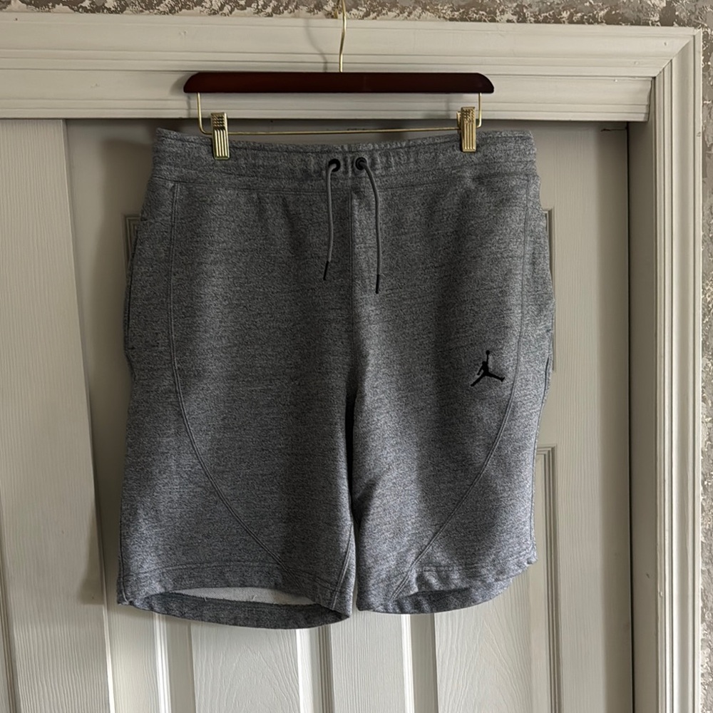 Jordan Men's Heather Gray Athletic Shorts